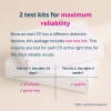Combination STI test kit for men 3-in-1