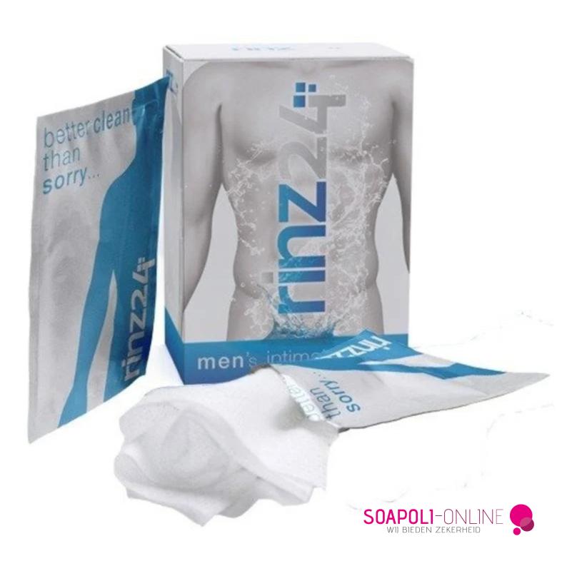 Rinz24 Men's Intimate Wipes (6 verfrissingsdoekjes)