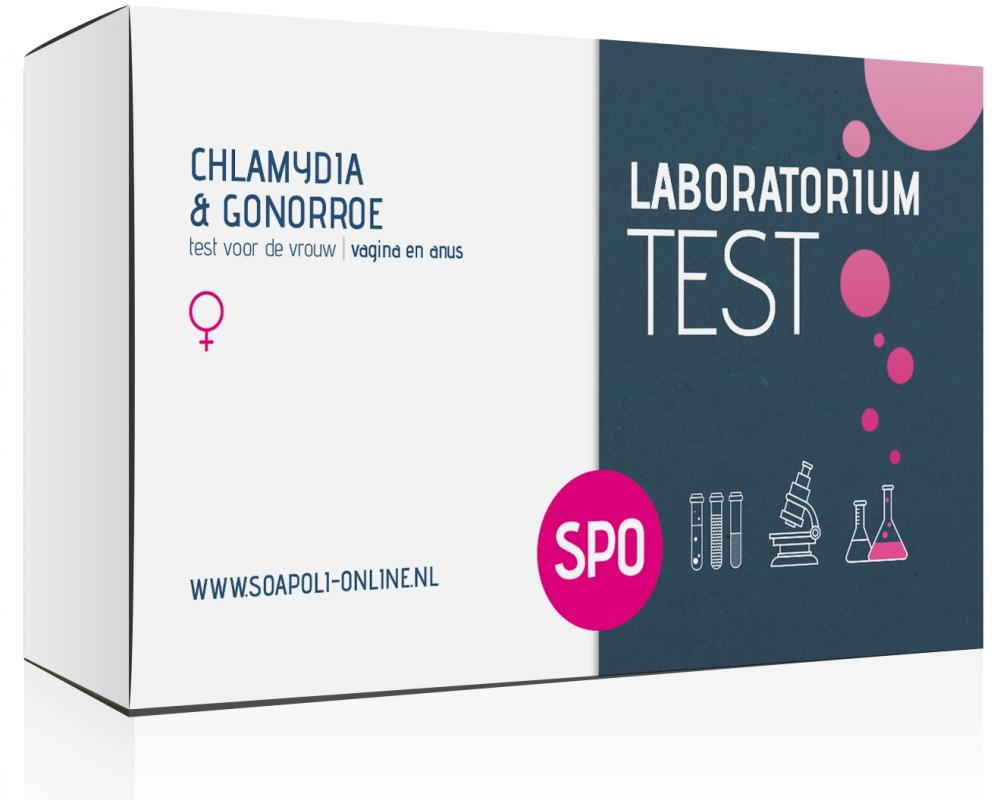 Combinatietest voor de vrouw met chlamydia en gonorroe voor vaginaal en anaal testen