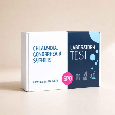 Combination STI test kit for men 3-in-1