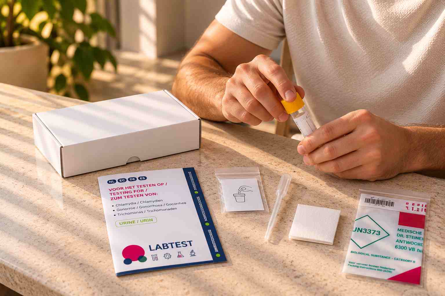 Soa-testpakket voor thuisafname