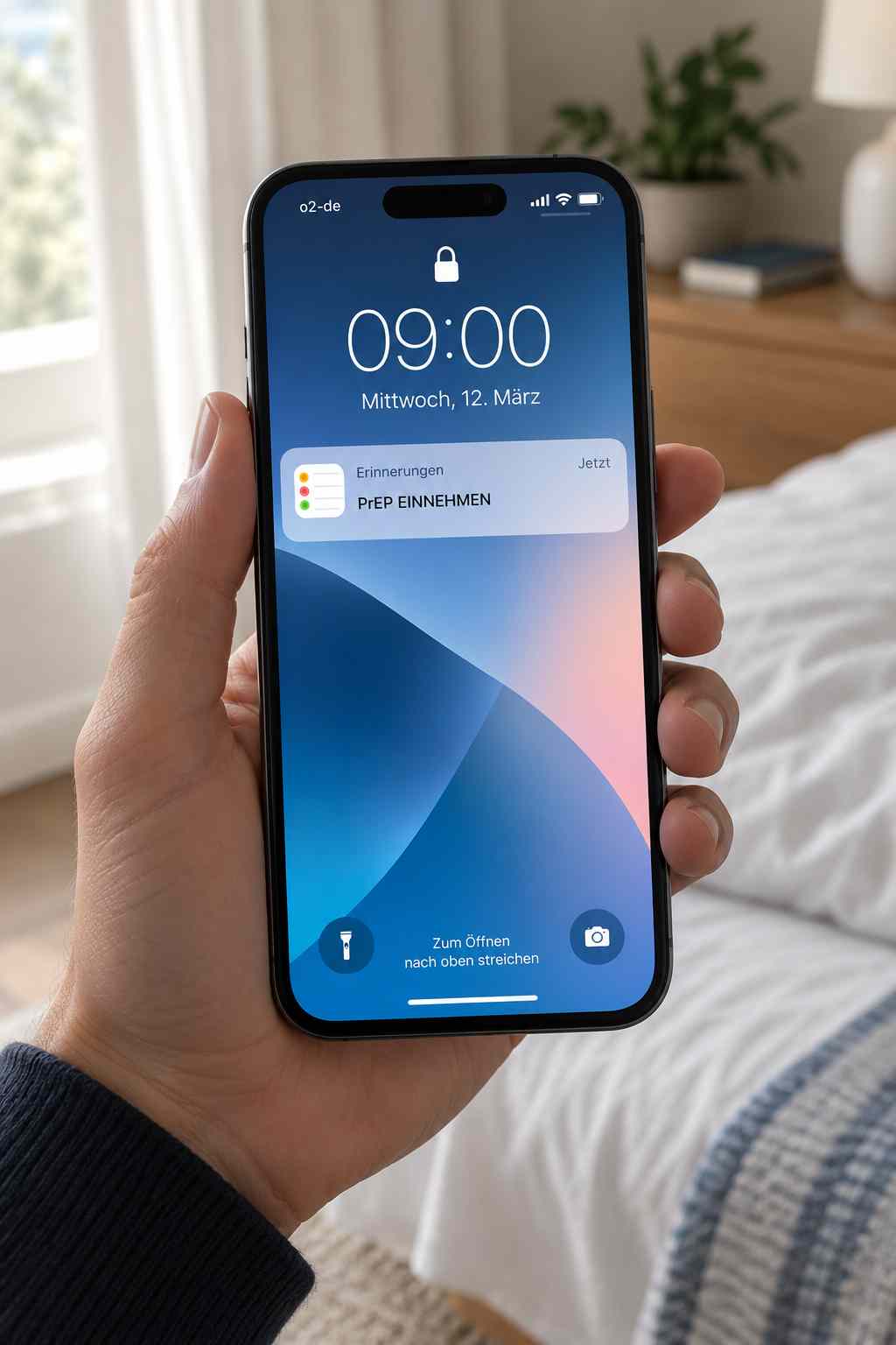 Smartphone-Erinnerung für die PrEP-Einnahme